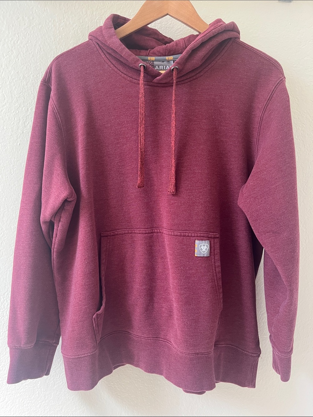 ARIAT Rebar Hoodie Women’s Size XL Maroon